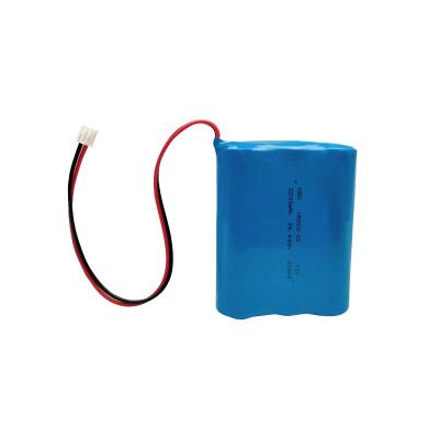 China Toys factory price 11.1V 18650 3s rechargeable battery with PCB module board cylindrical lithium polymer battery pack lipo battery for sale