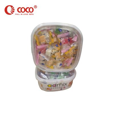 China Natural COCOS Mix Fudge Soft Candy Assorted Fruity Gummy Vitamins Soft Candy For Wholesale for sale