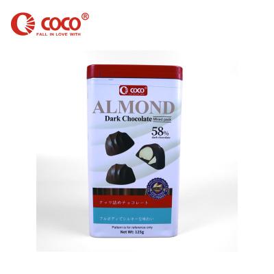 China COCOS Almond Dark Chocolate Mixed Pack Silky Smooth Roasted Dark Almond Chocolate Bar made in china hot sale made in china BALL for sale