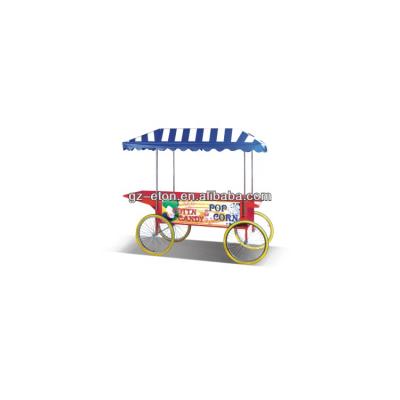 China - Popcorn machine and candy floss machine cart for sale