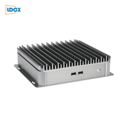 China No Fan LDCX Core I7 6500u All Aluminum Fanless Mute Cooling Mini PC for sale