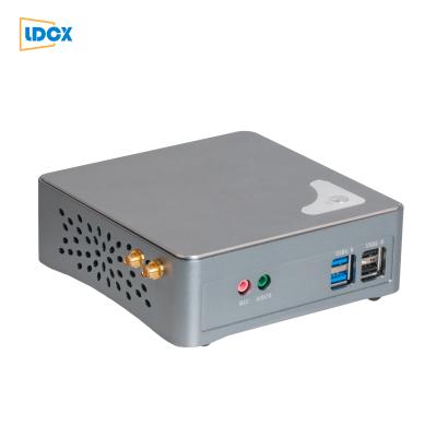 China No Fan LDCX Celeron J1900 Four Core Network Dual Port Mini PC for sale