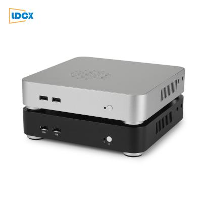 China All Aluminum Case Is Exquisite And Stylish Ultra Slim LDC Celeron Four Core J1900 Mini PC for sale