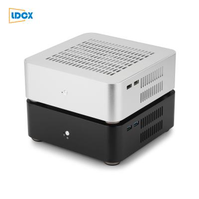 China Desktop LDCX L65S USB3.0 All Aluminum HTPC Mini Computer Customizable Case for sale