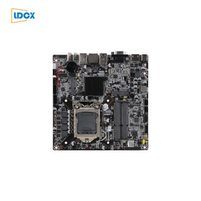 China LDCX H61 ITX LGA1155 DC12V Driver Slim Industrial Computer Desktop Motherboard for sale