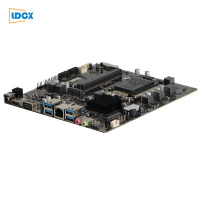 China Desktop LDCX H410 LGA1200 integrated thin industrial machine ITX driver computer motherboard for sale