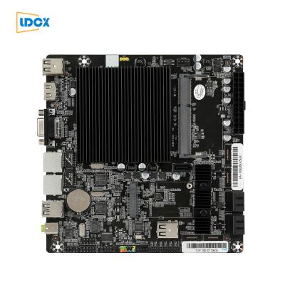 China LDCX J1900 Quad Core Desktop Multi SATA Network Dual Core Mini ITX Computer Motherboard for sale