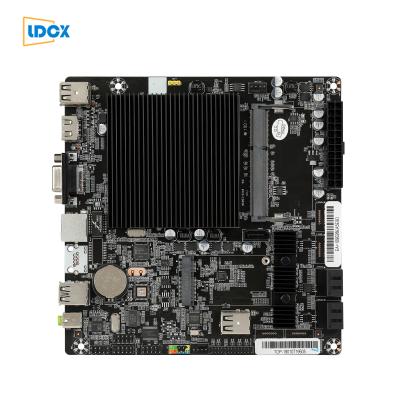 China LDCX J1900 4 Core SATA Desktop Multi Fan Free Mini ITX Computer Motherboard for sale