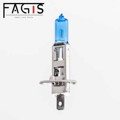 China Fagis 12v 55w Auto Car Headlight High Beam Xenon Blue Car Bulb H1 Lamp for sale