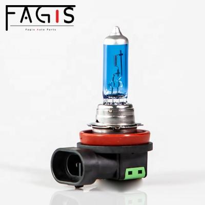 China Auto bulb Fagis halogen bulb h11 auto energy saving super warm white 12v 55w for sale