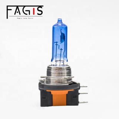 China Auto Lamp Car Halogen Lamp H15 12V 15/55W Car Bule Halogen Bulb Super White Halogen Light Light for sale