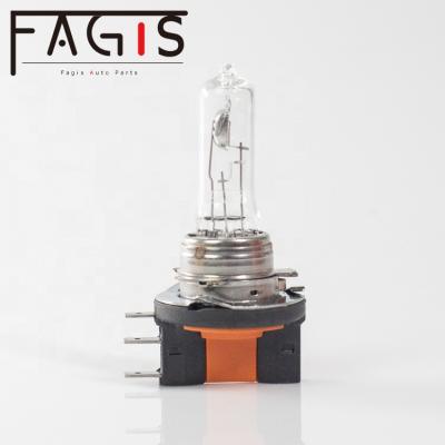 China Car Halogen Bulb Fagis h15 Auto Halogen Bulb Headlight Warm White Quartz Glass for sale