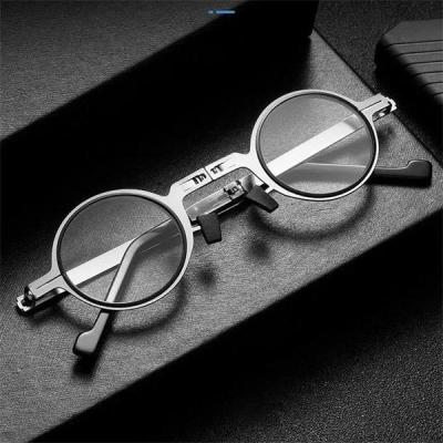 China Lightweight Dropshipping Shape Reading Glass Computer Unisex Anti-fatigue Anti-blue Folding Eyewear for sale