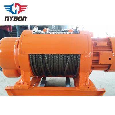 China High Speed ​​Marine Standard Steel Wirerope Electric Winch 20 Ton Electric Winch For Towing Work for sale