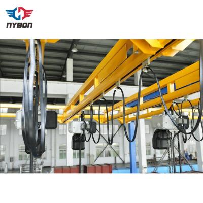 China Bridge Crane Light Duty KBK Construction Crane Small Durable Factory Flexible Bridge Crane Widely for sale