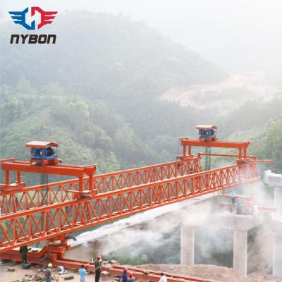 China Bridge Crane 250t Electric Steel Bridge Launcher Erecting Over Concrete Bridge Girder Crane for sale