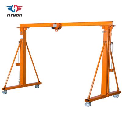 China Portable Gantry Crane For Marble Granite Gantry Crane 0.5T 1T 2T 3T 5T ​​7.5T 10T Mini Lifting Marble Gantry Crane for sale