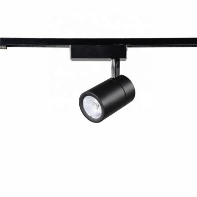 China Black Color COB35W LED Track Lamp CE RoHS 2 Wire 3 Wire 4 Wires COB 35W LED Track Light Modern Spotlight for sale