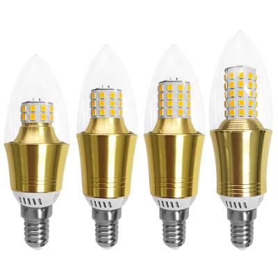 China Residential Dual COB Constant Current Color Dimming LED Candle Lamp Chandelier Light Source 5W 7W 9W 12W LED Corn Bulb for sale