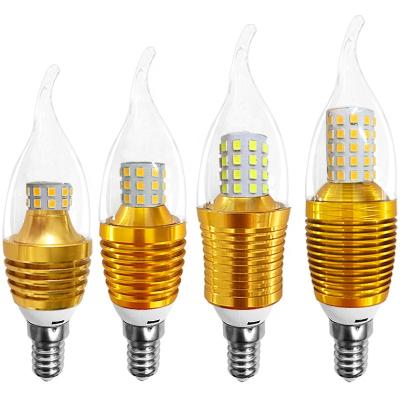 China Energy Saving 5W 7W 9W LED Candle Light Bulb Residential Lamp E12 E14 E26 E27 LED Candle Light LED for Chandelier for sale