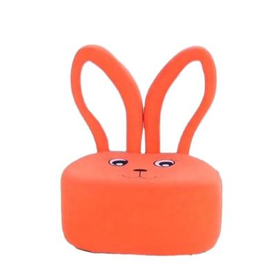 China Modern Wholesale Colorful Pink Rabbit Baby Kids Furniture Living Room Sofa Chair for sale