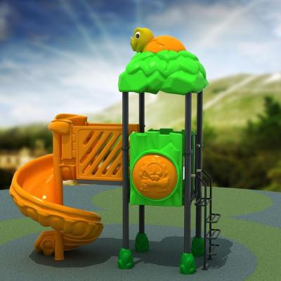 China kindergarten kids outdoor playground with plastic slide and swing for kids 10*8M*4.5M for sale