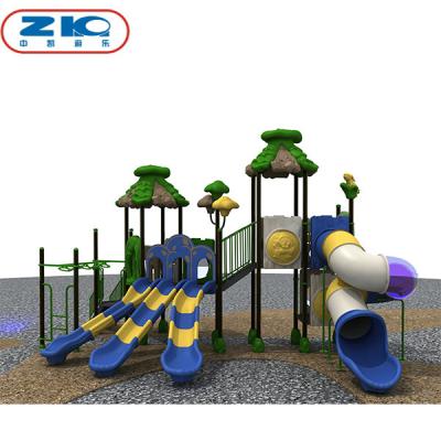 China Wonderful Kids Castle Plastic Cheap Outdoor Playground For Kids 10*8M*4.5M for sale