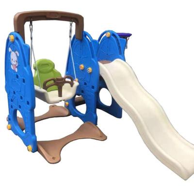 China indoot small plastic baby slide with swing set on sale 210*190*120 cm for sale