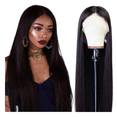 China Silky Straight Raw Indian Hair Wig Vendor Deep Wave Glueless Lace Closure Human Hair Wig Virgin Cuticle Aligned Unprocessed Raw Indian Hair Wig for sale