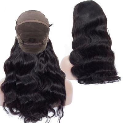 China Silky Straight Unprocessed Brazilian Wave Hair Full Lace Wig OEM Vendors Water Wave Virgin Cuticle Aligned 100% Swiss Full Lace Hair Wig for sale