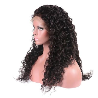 China Wholesale Deep Wave HD Full Lace Wigs Human Hair Lace Front Brazilian Virgin Hair 360 Lace Front Wigs For Black Women for sale