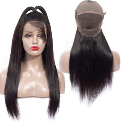 China Brazilian Straight Human Hair Wigs 150% 180% Density Full Lace Wigs Water Wave 13x4 360 HD Lace Frontal Wigs For Black Woman for sale