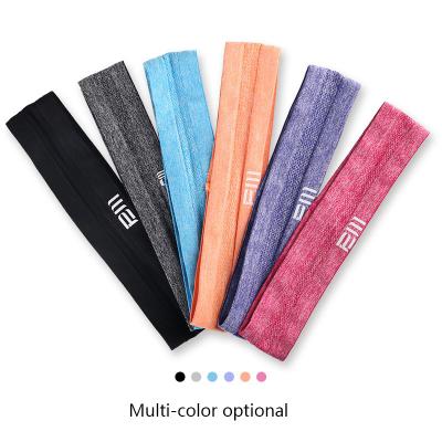 China Breathable elasticity sports hair band sweat sweatband fitness yoga sweat guide running headband for sale