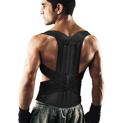 China Lumbar Back Braces Waist Support Shoulder Posture Support Back Pain Relief Back Posture Corrector Belt New 2022 for sale