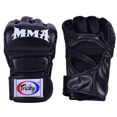 China Sanda Fight Fitness Boxing Training Gloves Durable Half-Finger Men's and Women's Boxing Gloves for sale