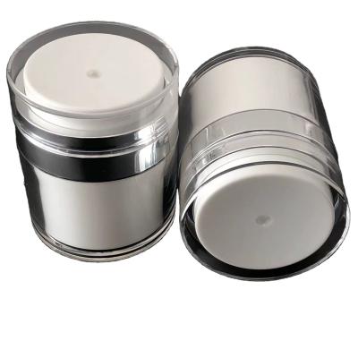 China 15ml 30ml 50ml Cosmetic White Airless Bottle Jar for sale