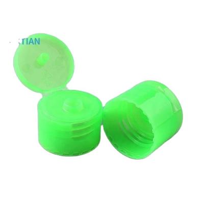 China Non Spill Plastic Flip Top Cap 28 /400 for sale