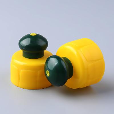 China Good Quality Plastic Self Care Push Pull Cap 24/410 28/410 For Liquid Bottle Shampoo Lotion Cap Any Color Can Customed for sale