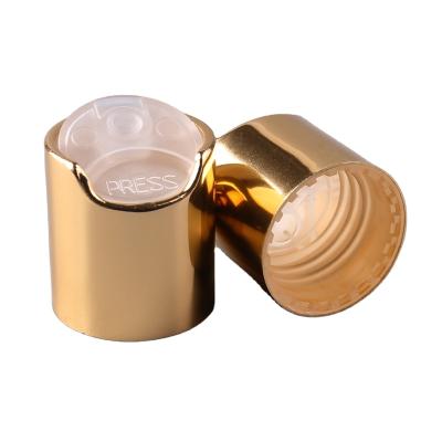 China Non Spill Flip Top Aluminum Plastic Cap for sale