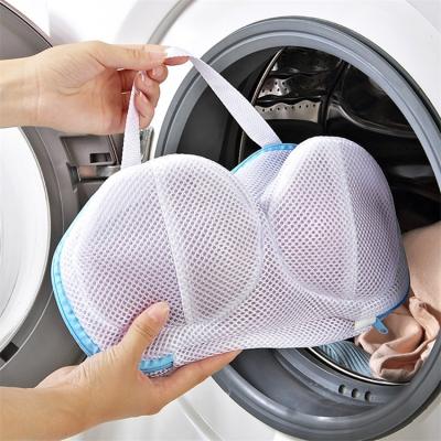 China Machine-Washing Laundry Bra Bag Anti-deformation Traditional Washing Special Bra Washing Mesh Bag Underwear Cleaning Laundry Supplies for sale