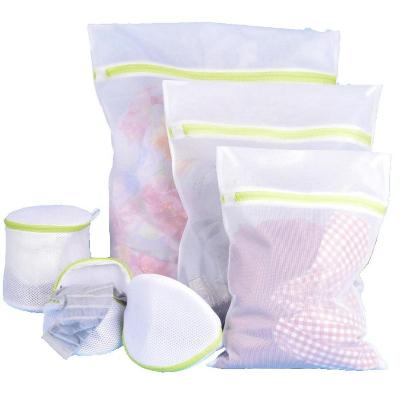 China Eco-Friendly Durable 6 Pcs Laundry Clothes Wash Machine Dirty Underwear Bag Eco-friendly Mesh Laundry Bags Lingerie Wash Bag for sale