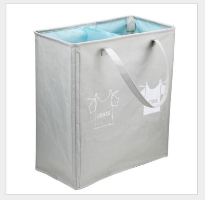 China Eco-friendly Durable Square Collapsible Laundry Hamper Large Capacity Custom Collapsible Laundry Hamper for sale