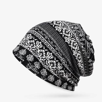 China COMMON STREET Factory pattern Hip Hop European and American style multifunctional hat and scarf hijab for sale