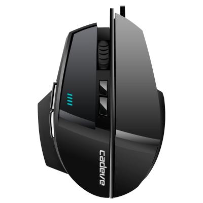 China 2021 Hot Selling Unique Design Human Ergonomic Gaming Mouse With 2400 DPI Adjustable for sale