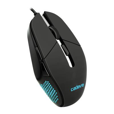 China Gaming Gaming Mouse with Colorful LED Backlight, Wired Optical Mouse with 3600 Adjustable DPI for sale