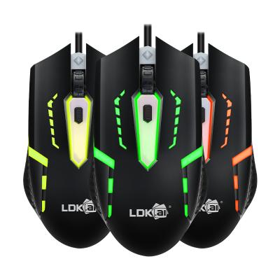 China 2021 Anti-fall High Quality Cheap Price Gaming Mouse With LED Backlight for sale