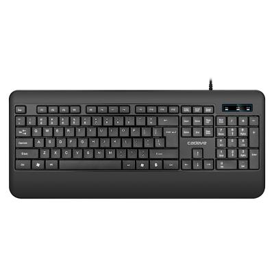 China Ghosting Wired Keyboard - UK QWERTY Layout, Quiet Keys, Full Size Keyboard, Puddle-Resistant, 1.5m Cable for sale