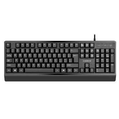 China High Quality Anti-ghosting Full ABS Desktop Keyboard Wired Waterproof USB 2.0 for sale