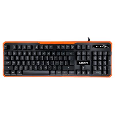 China Anti-ghosting factory wholesale computer gaming keyboard with usb colorful backlight for sale