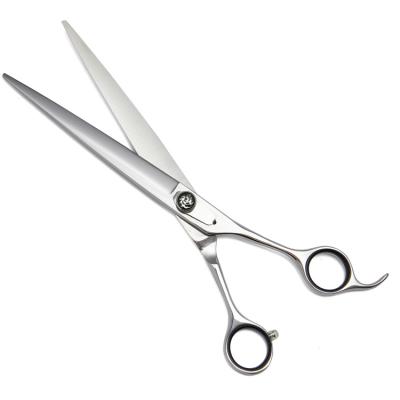 China Dogs Pet Grooming Shears Dog Scissors 440C Stainless Steel Straight Scissors Cutting Hair for sale